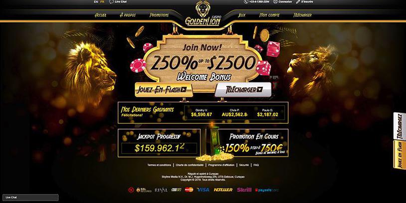 casa do leão dourado do casino
