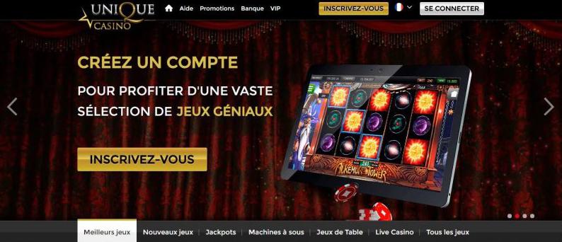 aviso exclusivo do casino
