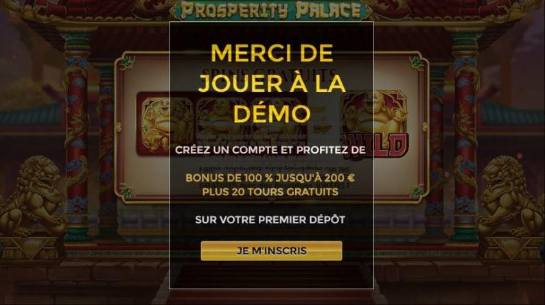 demonstração única do casino