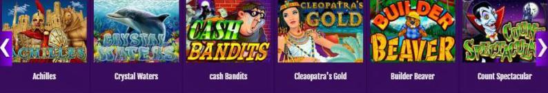 Jogos do Majestic Slots Club