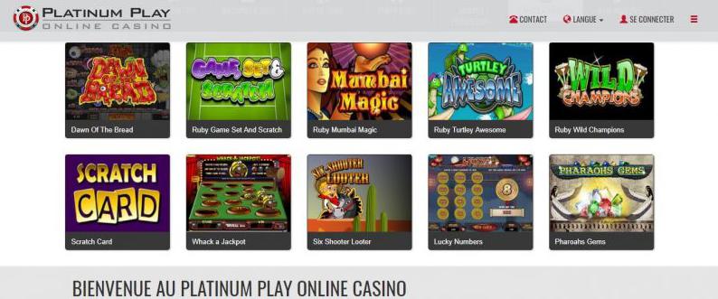 Jogos de Platina