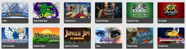 Jogos populares Platinum Play