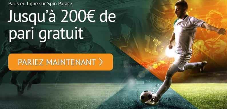 Apostas desportivas do Spin Palace