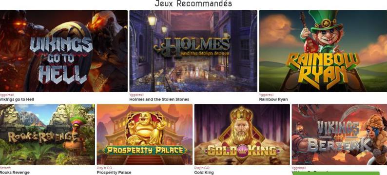 Lucky31 Casino jogos recomendados