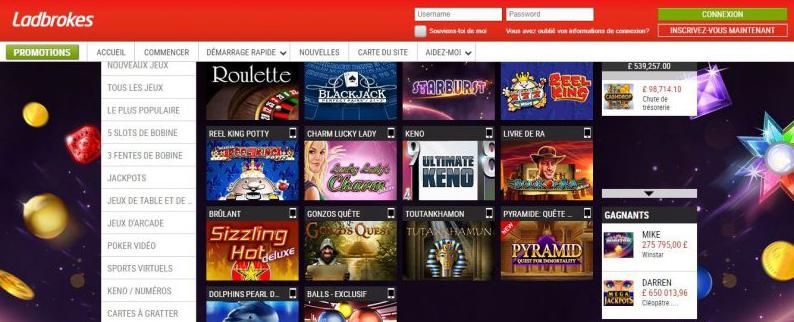 conta de casino ladbrokes