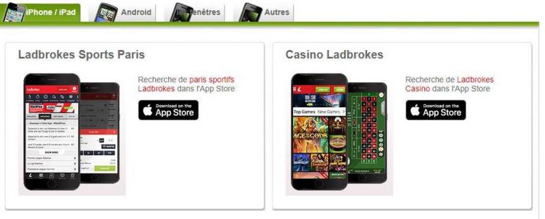 aplicativo ladbrokes para celular do cassino