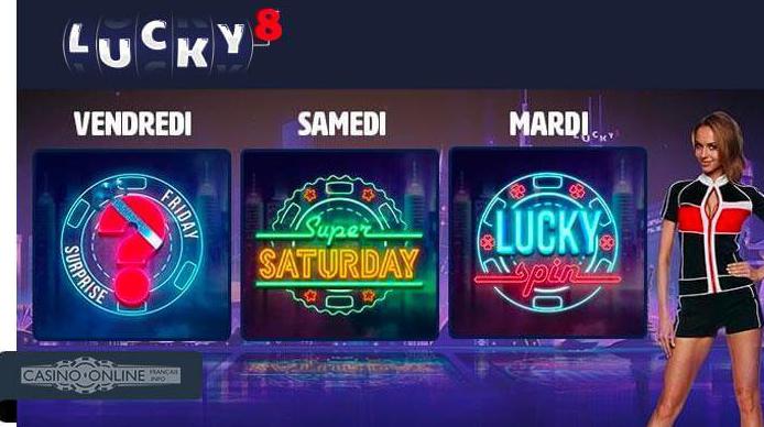 Lucky8 Bônus