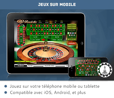 Mesa e casino móvel