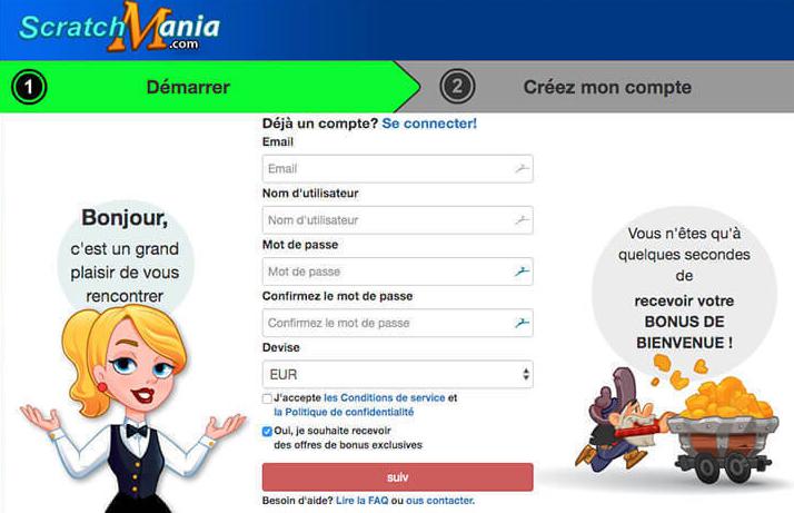 aviso de registro de scratchmania