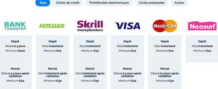 método de pagamento do azur casino notice