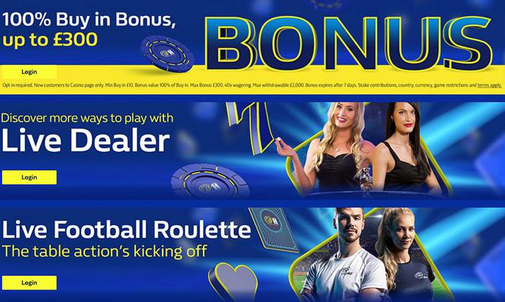 william hill bonus