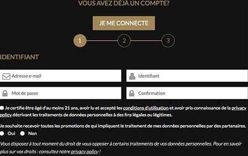 processo de registro de jogos da sorte