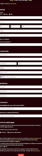 registo no casino da bélgica
