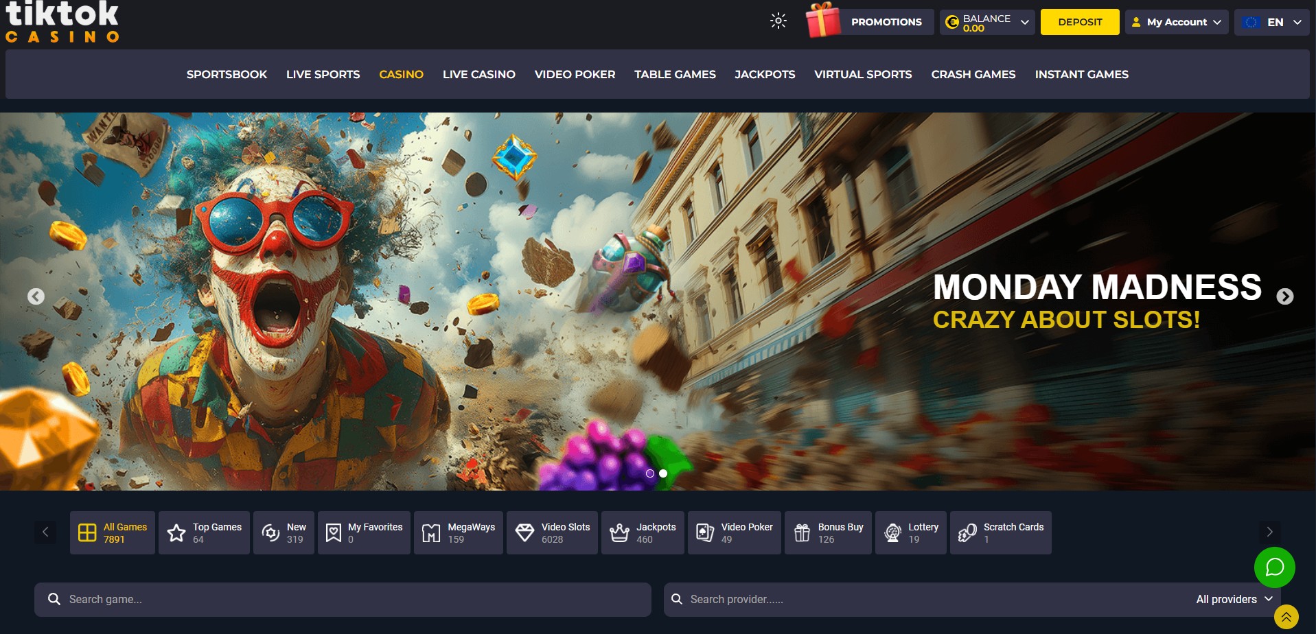 Tiktok casino Screenshot 2