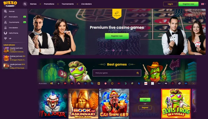 Bizzo Casino Review Header